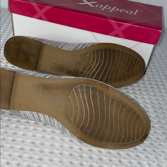XAPPEAL CAILIN BLUE/BEIGE BALLET FLAT FTL-12-181 - Picture 5 of 9